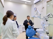 潮青會主席團拜訪維港口腔 共敘情誼共謀發展