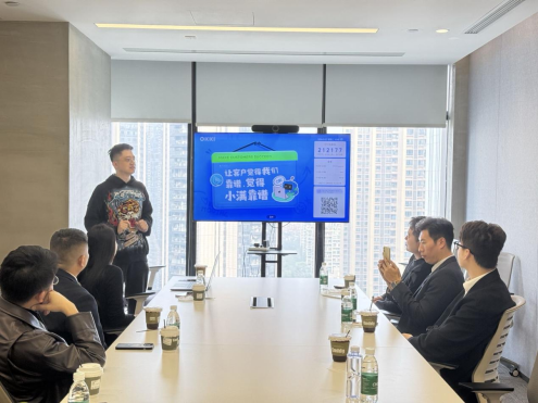 維港口腔拜訪小滿科技公司